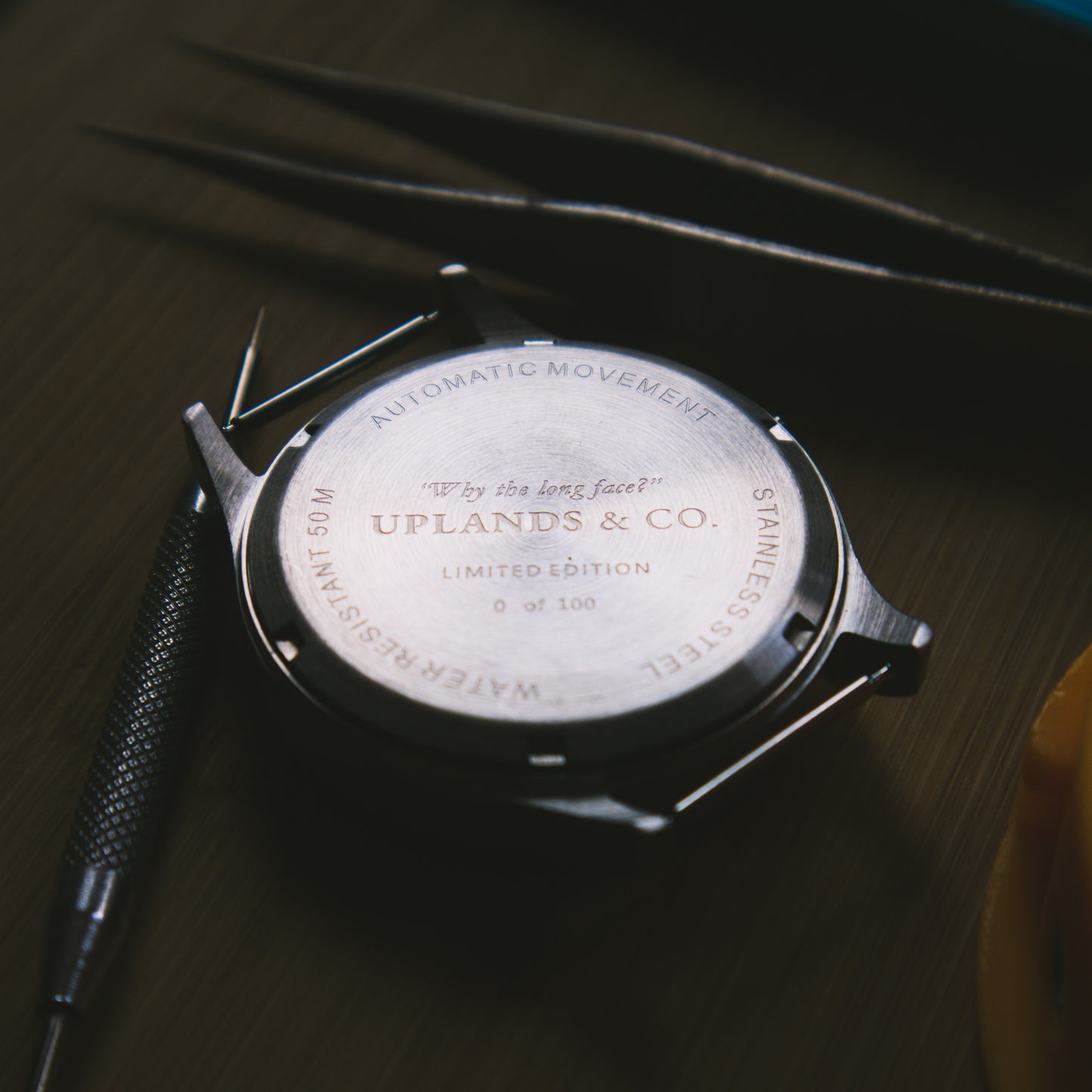 "Why the long face?" AUTOMATIC watch 40mm (1 of 2), Silver Dial