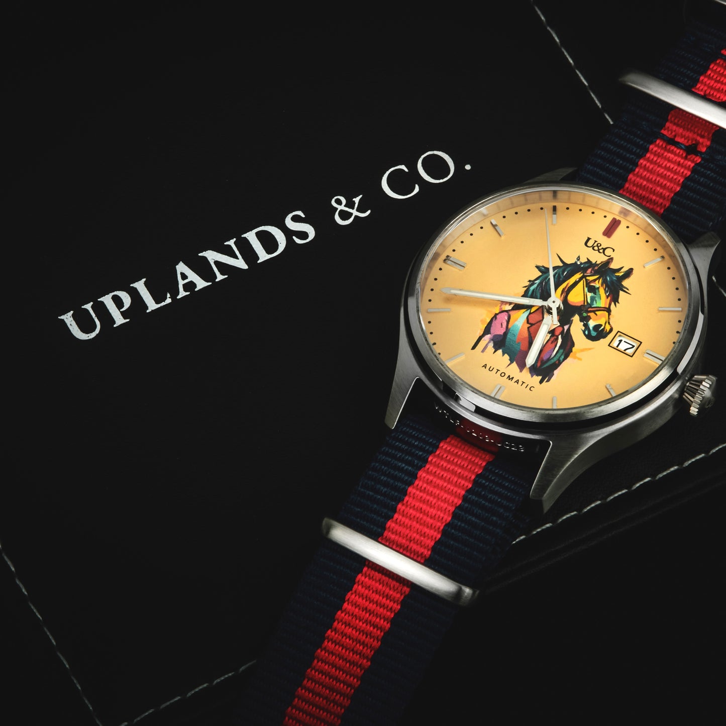 "Why the long face?" AUTOMATIC watch 40mm (1 of 100), Nylon Strap