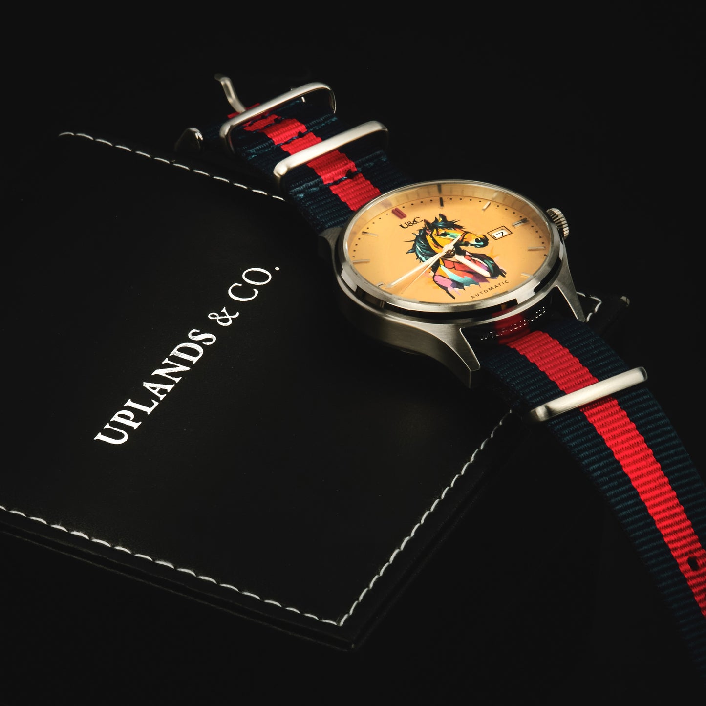 "Why the long face?" AUTOMATIC watch 40mm (1 of 100), Nylon Strap